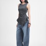 Asymmetrical Ruffle Tank Top 3